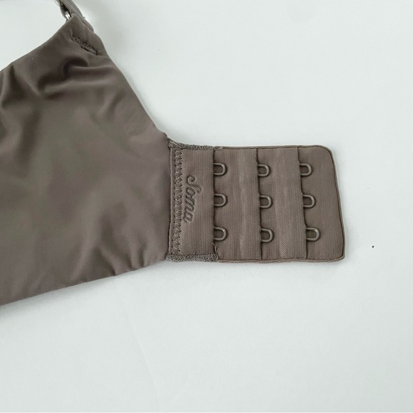 Soma “Memorable” Full Coverage Lace Trim Underwire T-shirt Bra. Taupe 36D - Picture 6 of 6